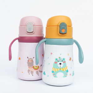 360ml Baby Water Bottle - Premium 316 Stainless Steel Insulated Thermos for Hot & Cold Drinks